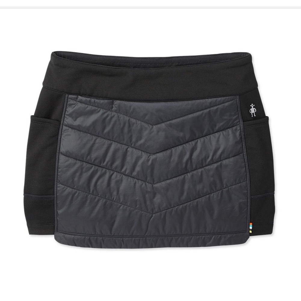 Smartwool Smartloft Insulated Quilted Skirt Black Womens XL Pockets Activewear